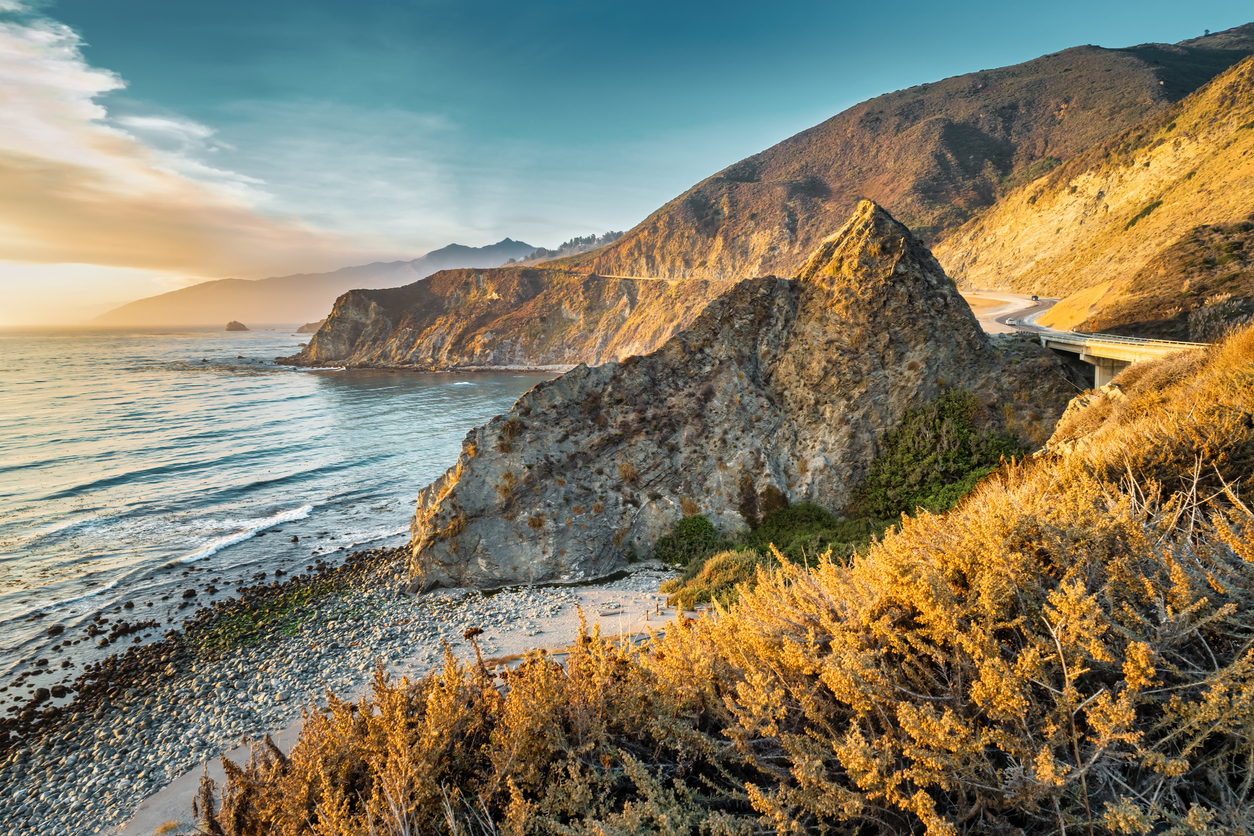 Panoramic Image of Seaside, CA